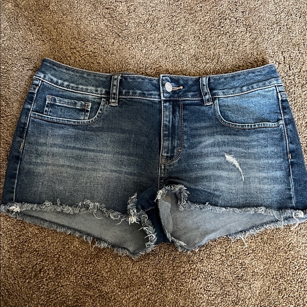 PINK Victoria's Secret Blue Jean Shorts
